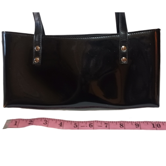 Beijo Black patent purse SKUW36 - Picture 9 of 14